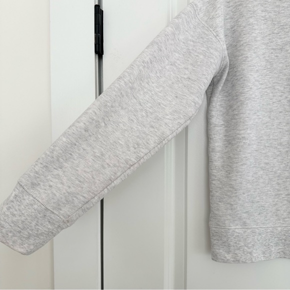 Madewell Sunkissed Beach Club Rainbow Lightweight Spring Sweatshirt - Light Grey - Picture 6 of 15